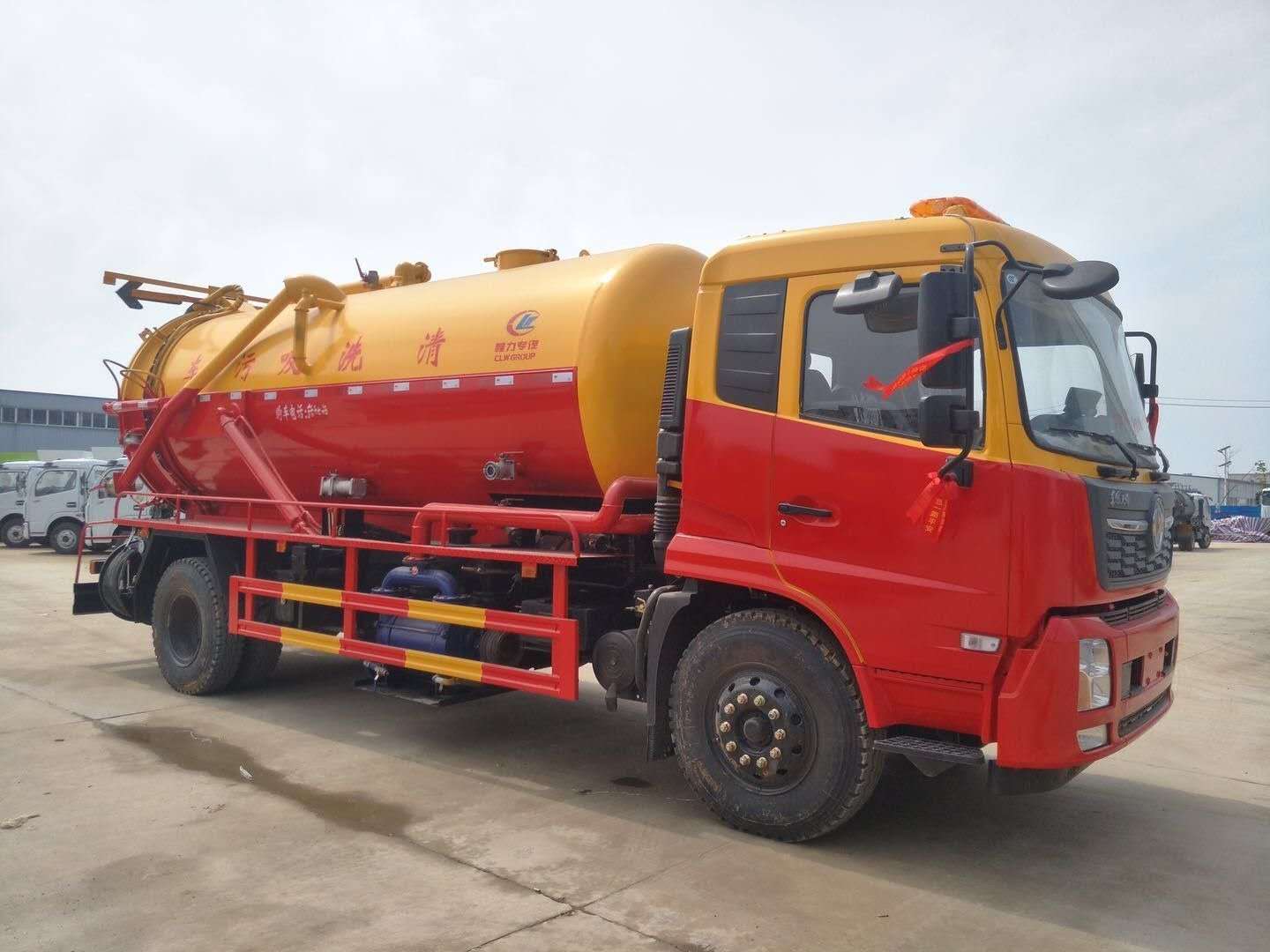 東風(fēng)天錦清洗吸污車