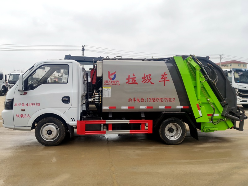 藍牌壓縮垃圾車
